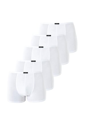 Erkek İnce Bel Lastikli Bambu Boxer 5'li Paket