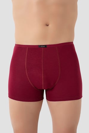 Erkek İnce Bel Lastikli Bambu Boxer 5'li Paket
