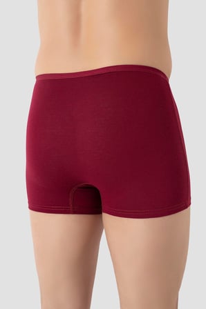 Erkek İnce Bel Lastikli Bambu Boxer 5'li Paket