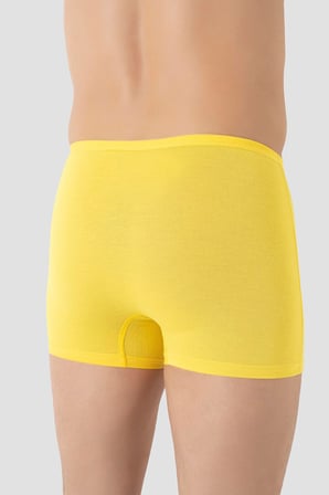 Erkek İnce Bel Lastikli Bambu Boxer 5'li Paket