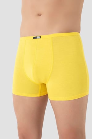 Erkek İnce Bel Lastikli Bambu Boxer 5'li Paket