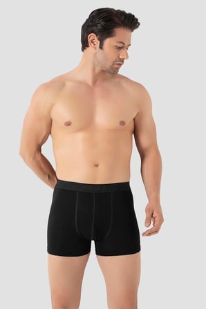 Erkek Bambu Büyük Beden Boxer 10'lu Paket