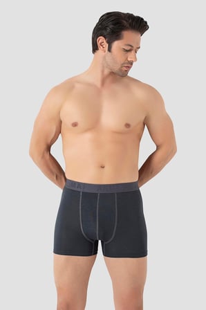 Erkek Bambu Büyük Beden Boxer 10'lu Paket