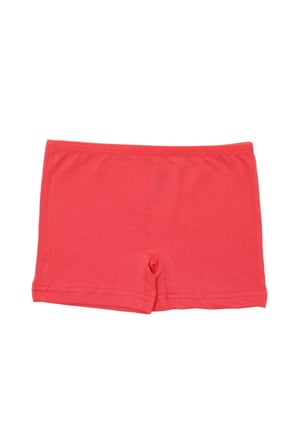 Pembe Kız Çocuk Boxer Tayt 5'li Paket Pamuklu Likralı