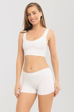 Basic Lazer Kesim Dikişsiz Kadın Boxer Külot 3'lü Paket