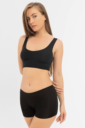 Basic Lazer Kesim Dikişsiz Kadın Boxer Külot 3'lü Paket