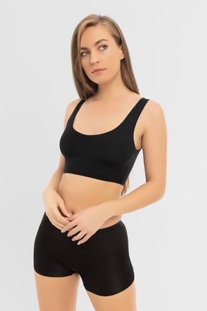 Basic Lazer Kesim Dikişsiz Kadın Boxer Külot 3'lü Paket