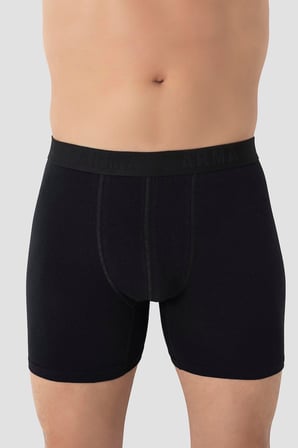 Erkek Büyük Beden Boxer Pamuklu Likralı Yumuşak ve Esnek Kumaş 5'li Paket