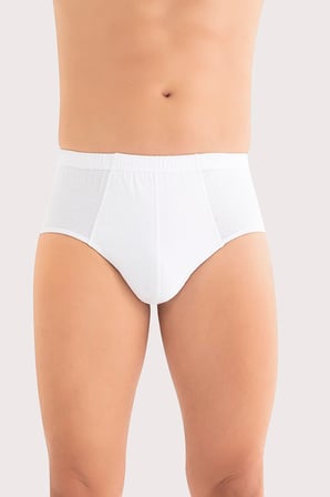 Erkek Pamuklu Külot Slip Beli Lastikli 3'lü Paket