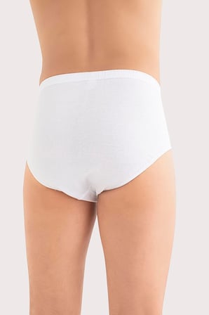 Erkek Pamuklu Külot Slip Beli Lastikli 3'lü Paket