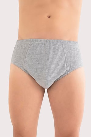 Erkek Pamuklu Külot Slip Beli Lastikli 3'lü Paket