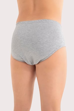 Erkek Pamuklu Külot Slip Beli Lastikli 3'lü Paket