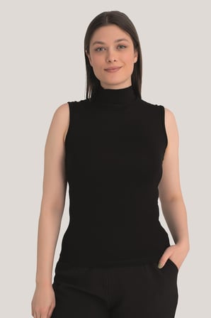 Kadın Balıkçı Yaka Kolsuz Body 3'lü Paket