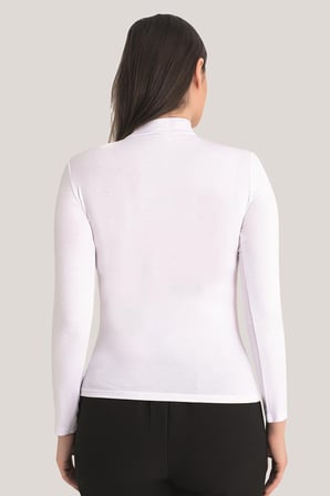 Kadın Balıkçı Yaka Uzun Kollu Body 2'li Paket