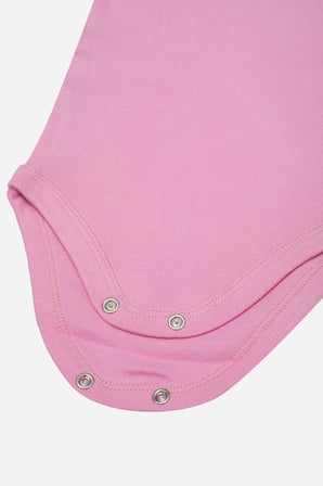 %100 Organik Pamuklu Kısa Kollu Bebek Body 5'li Paket