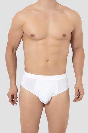 Erkek Bambu Slip Külot Düz 3'lü Paket