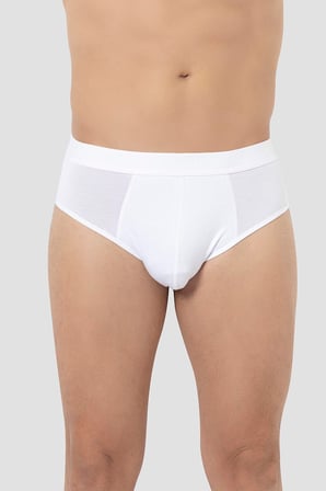 Erkek Bambu Slip Külot Düz 3'lü Paket
