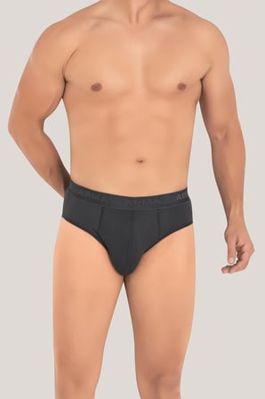 Erkek Bambu Slip Külot Düz 3'lü Paket