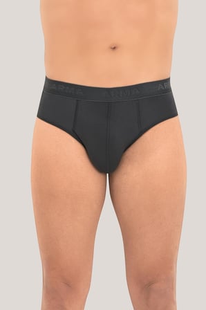 Erkek Bambu Slip Külot Düz 3'lü Paket