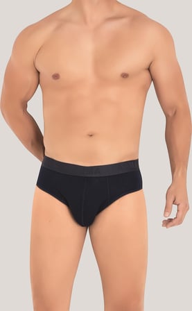 Erkek Bambu Slip Külot Düz 3'lü Paket