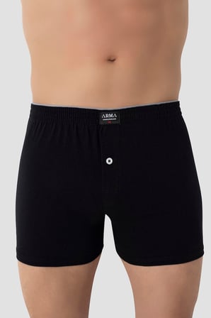 6'lı Paket Erkek Geniş Kalıp Büyük Beden Boxer Battal Boy İç Giyim %100 Pamuklu