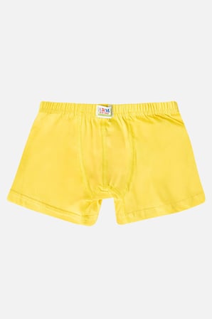 Erkek Çocuk Düz Pamuklu Likralı Boxer 6'lı Paket