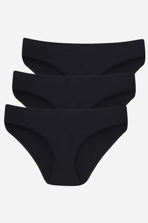 Kız Çocuk Atlet Külot Takım 3'lü Paket %100 Pamuk