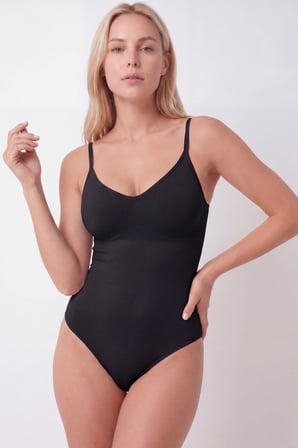 Kadın Toparlayıcı Çıtçıtlı Body Zıbın Korse