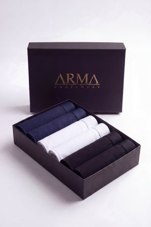 Erkek Premium Bambu Boxer 6'lı Hediye Kutulu Damat Bohçası ve Çeyiz Seti