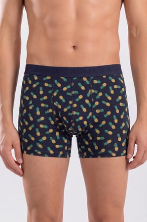 Erkek Boxer 10'lu Paket Pamuklu Likralı Yumuşak ve Esnek Kumaş