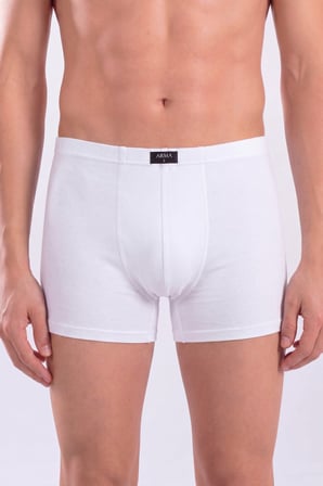 Erkek Boxer Düz 3'lü Paket Pamuklu Likralı