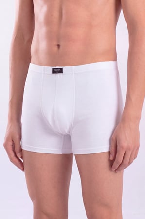 Erkek Boxer Düz 3'lü Paket Pamuklu Likralı
