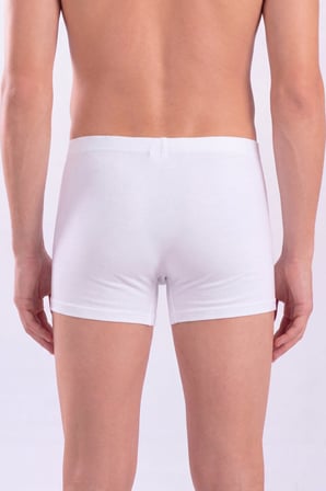Erkek Boxer Düz 3'lü Paket Pamuklu Likralı