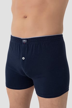 6'lı Paket Erkek Geniş Kalıp Büyük Beden Boxer Battal Boy İç Giyim %100 Pamuklu