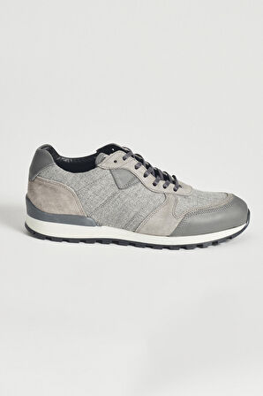 Erkek Gri Sneaker Ayakkabı