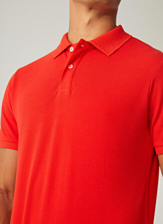 Altınyıldız Classics Nar Çiçeği Erkek Polo T-Shirt 4A9000000001