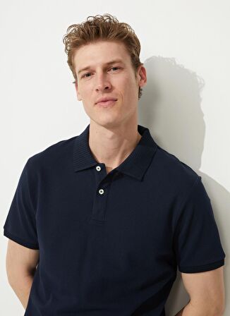 Altınyıldız Classics Koyu Lacivert Erkek Polo T-Shirt 4A9000000001