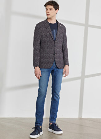 Altınyıldız Classics Slim Fit Bordo Erkek Ceket 4A0423200014