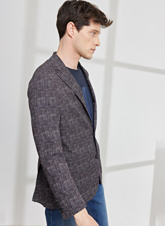 Altınyıldız Classics Slim Fit Bordo Erkek Ceket 4A0423200014
