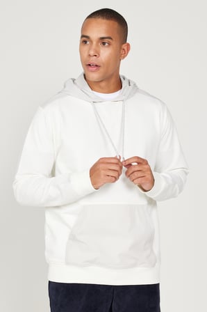 Standart Fit Normal Kesim Kapüşonlu Cepli Sweatshirt
