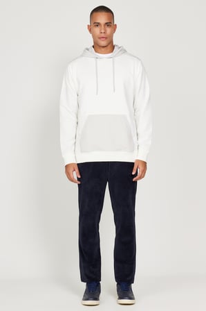 Standart Fit Normal Kesim Kapüşonlu Cepli Sweatshirt