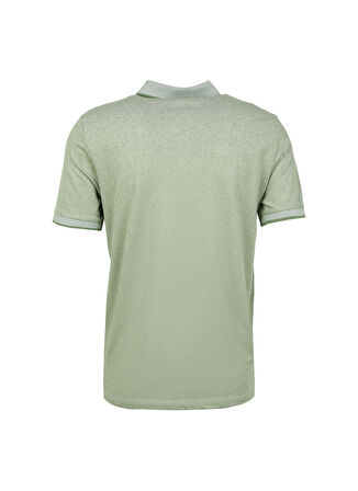 Altınyıldız Classics Yeşil - Beyaz Erkek Polo T-Shirt 4A9000000003