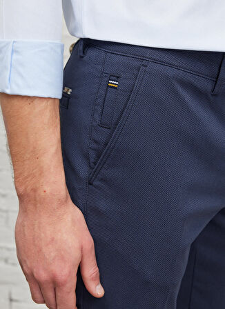 Altınyıldız Classics Normal Bel Dar Paça Slim Fit Lacivert Erkek Pantolon 4A0123200041
