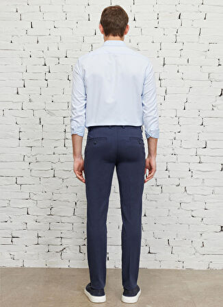 Altınyıldız Classics Normal Bel Dar Paça Slim Fit Lacivert Erkek Pantolon 4A0123200041