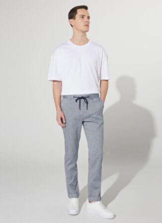 Altınyıldız Classics Normal Bel Dar Paça Slim Fit Lacivert Erkek Pantolon 4A0123200053