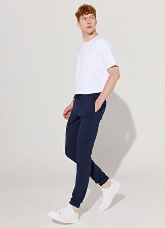 Altınyıldız Classics Normal Bel Dar Paça Slim Fit Lacivert Erkek Pantolon 4A0123200078