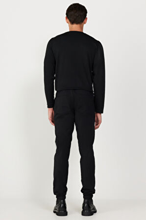 Slim Fit Dar Kesim Beli Bağlamalı Pantolon