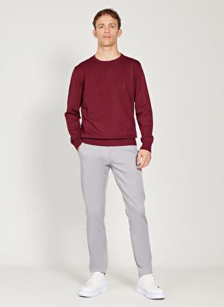 Altınyıldız Classics Bisiklet Yaka Standart Bordo Erkek Kazak 4A4924100001