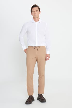 Su Geçirmeyen Leke Tutmaz %100 Pamuk Slim Fit Dar Kesim Klasik Yaka Nano Gömlek
