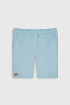 Slim Fit Dar Kesim Pamuklu Yan Cepli Şort